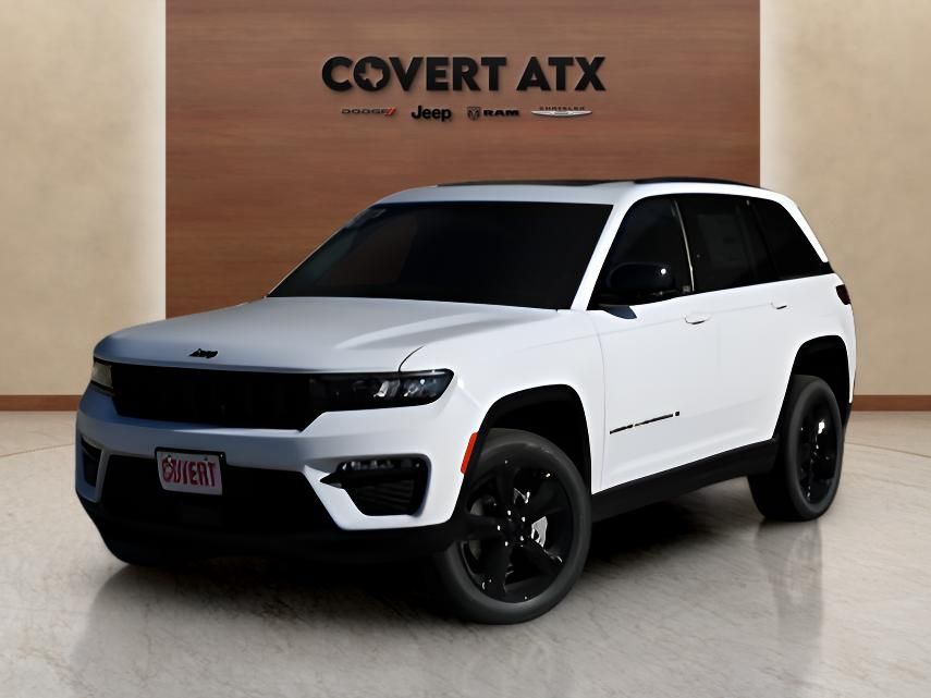 Bright White Clearcoat 2025 Jeep Grand Cherokee Limited 4WD SUV / Crossover Four-Wheel Drive 8-Speed Automatic