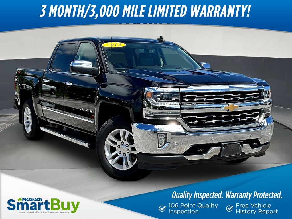 2018 Chevrolet Silverado 1500 LTZ Crew Cab 4WD