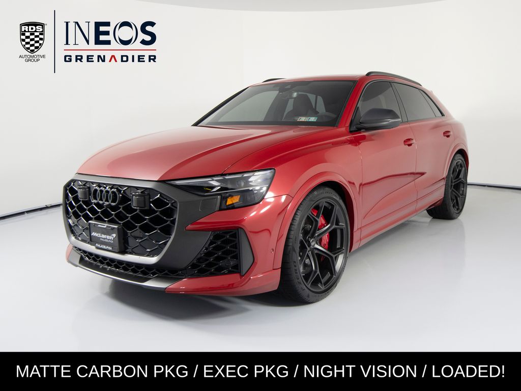 Chili Red Metallic 2025 Audi RS Q8 SUV / Crossover 8-Speed Automatic