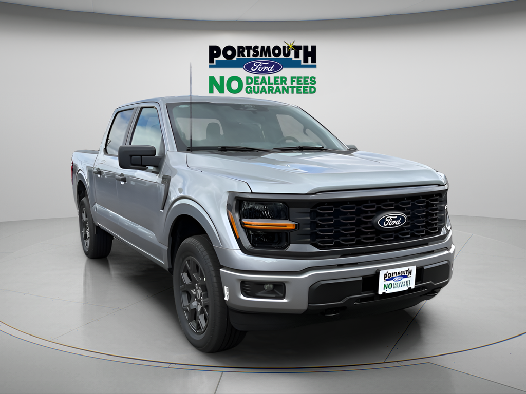 Iconic Silver Metallic 2026 Ford F-150 Pickup Truck Four-Wheel Drive Automatic