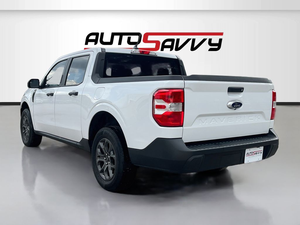 2023 Ford Maverick XLT White at AutoSavvy Houston Southwest