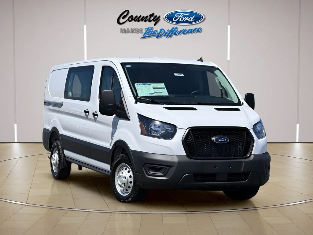 Oxford White 2025 Ford Transit Cargo Van All-Wheel Drive