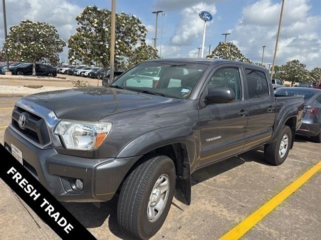 Magnetic Gray Metallic 2015 Toyota Tacoma Double Cab V6 PreRunner Pickup Truck 4X2 5-Speed Automatic