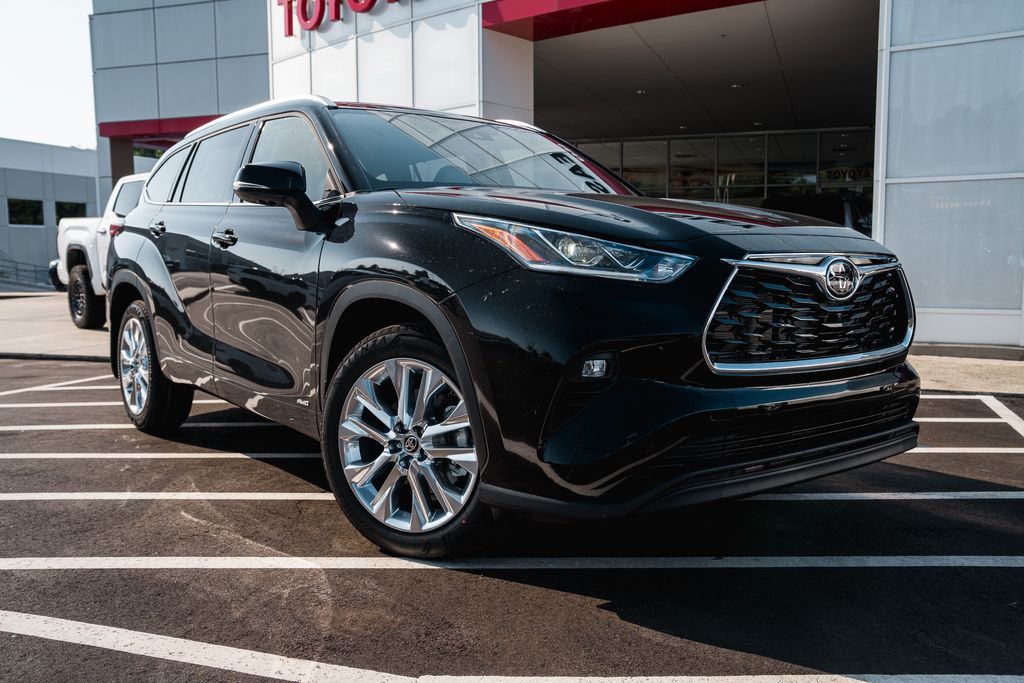 Black 2026 Toyota Highlander Hybrid SUV / Crossover All-Wheel Drive Continuously Variable Transmission
