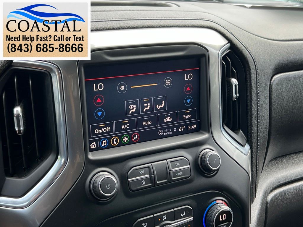 2021 Chevrolet Silverado 1500 LTZ Blue at Bob Mills Chevrolet