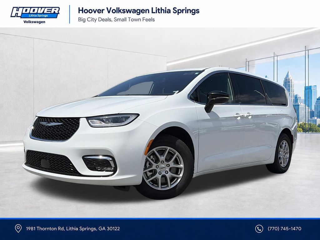 BRIGHT WHITE CL 2025 Chrysler Pacifica Minivan Front-Wheel Drive 9-Speed Automatic