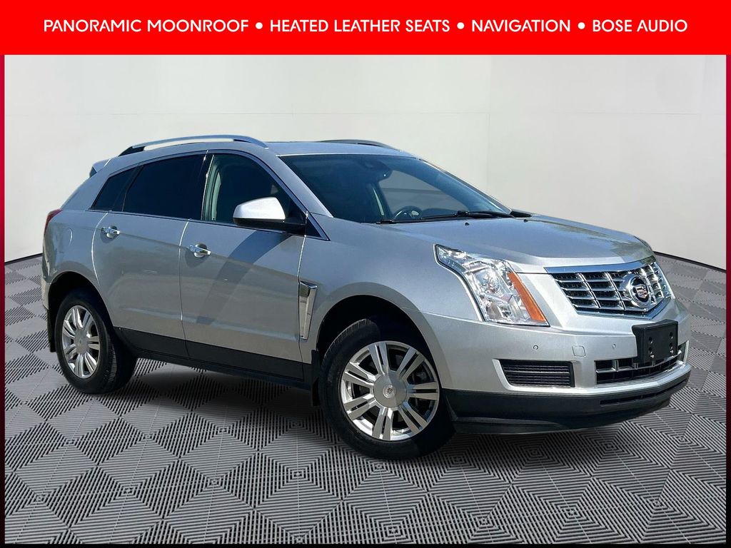 Radiant Silver Metallic 2015 Cadillac SRX Luxury FWD SUV / Crossover Front-Wheel Drive 6-Speed Automatic