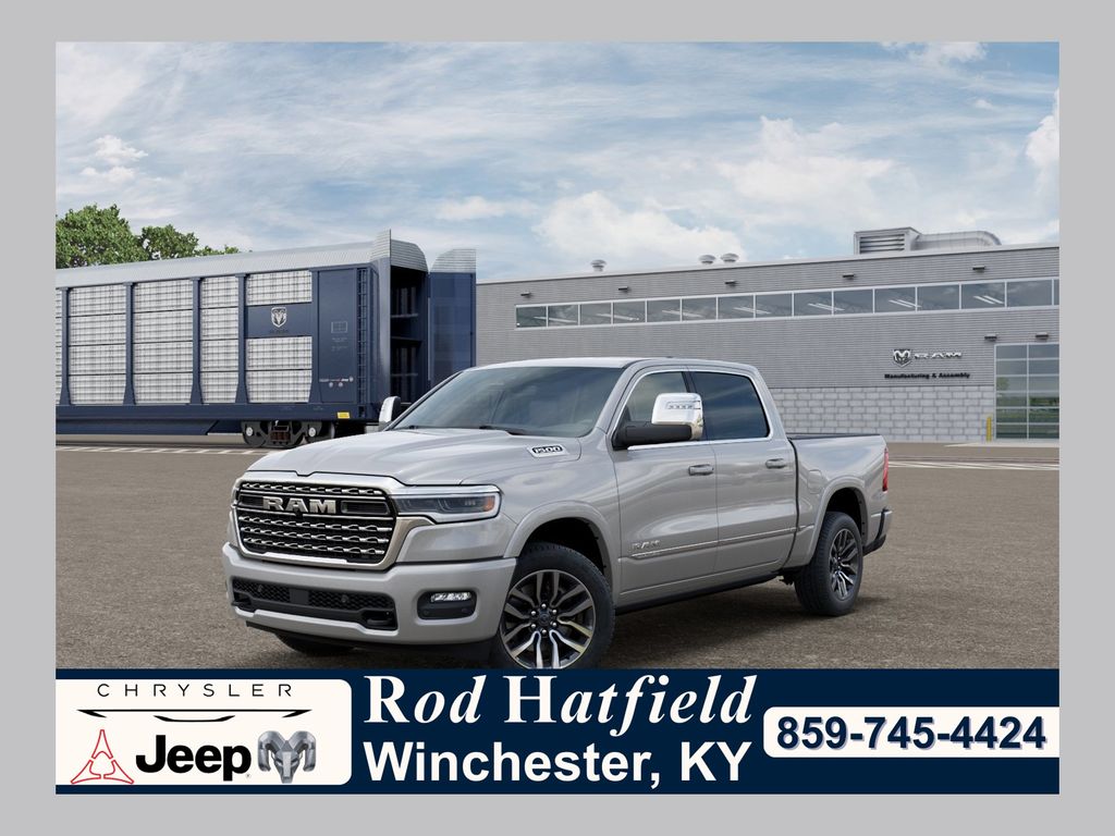 Silver Zynith 2026 RAM 1500 Limited Crew Cab 4WD Pickup Truck Four-Wheel Drive 8-Speed Automatic