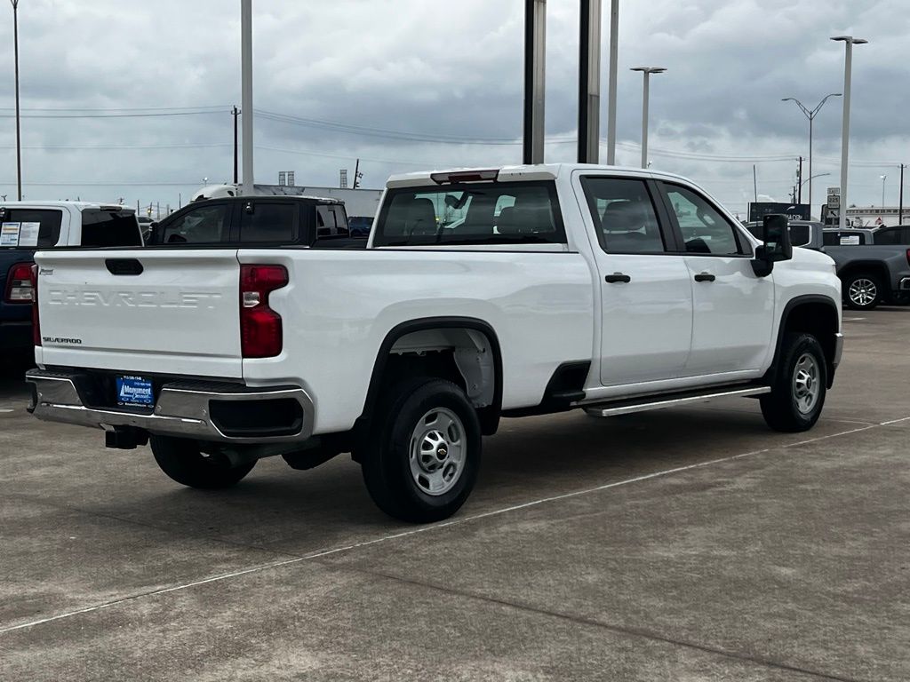 2022 Chevrolet Silverado 2500HD Work Truck White at Wharton Chevrolet GMC