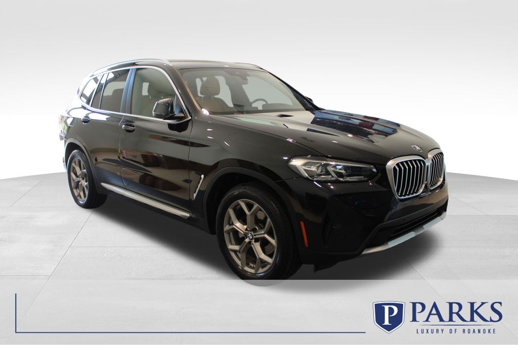 Black Sapphire Metallic 2022 BMW X3 xDrive30i AWD SUV / Crossover All-Wheel Drive 8-Speed Automatic