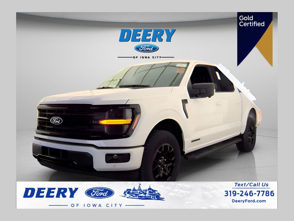 Oxford White 2024 Ford F-150 Pickup Truck Four-Wheel Drive Automatic