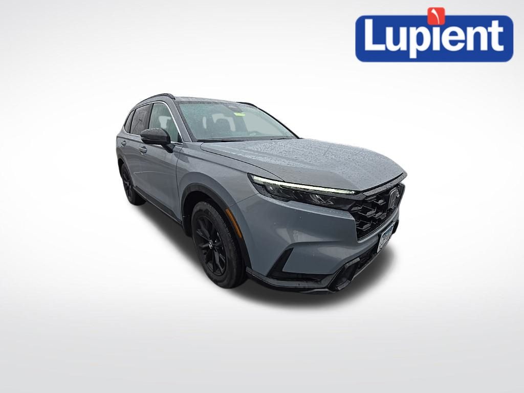 Urban Gray Pearl 2024 Honda CR-V Hybrid Sport AWD SUV / Crossover All-Wheel Drive Continuously Variable Transmission