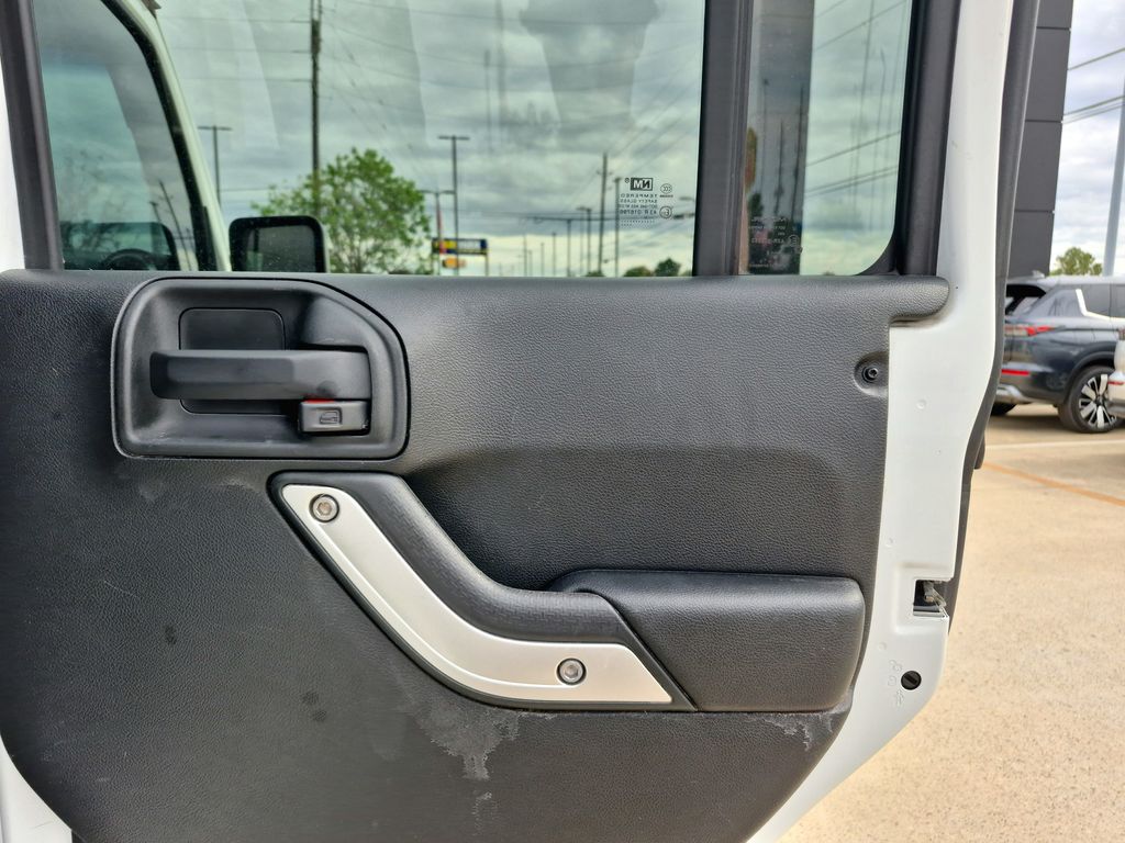 2018 Jeep Wrangler JK Unlimited Sahara White at Gullo Toyota