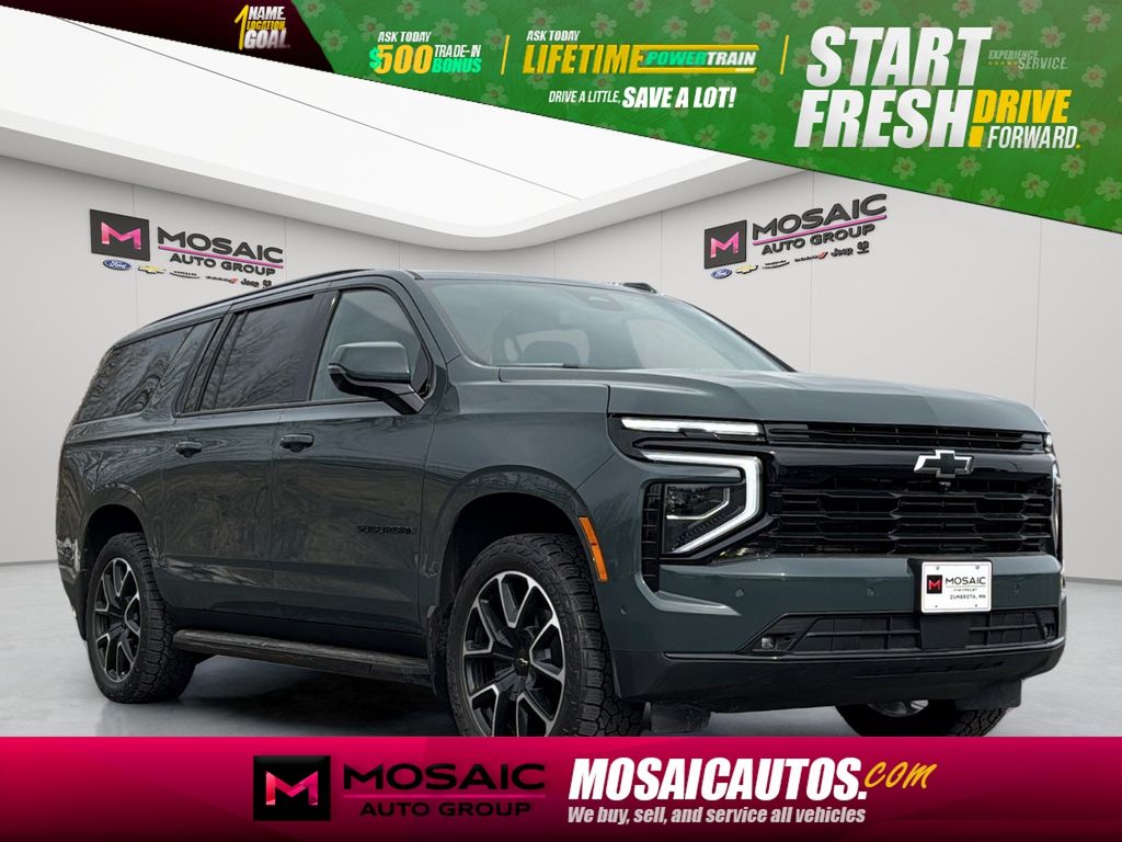 Gray 2025 Chevrolet Suburban RST 4WD SUV / Crossover Four-Wheel Drive