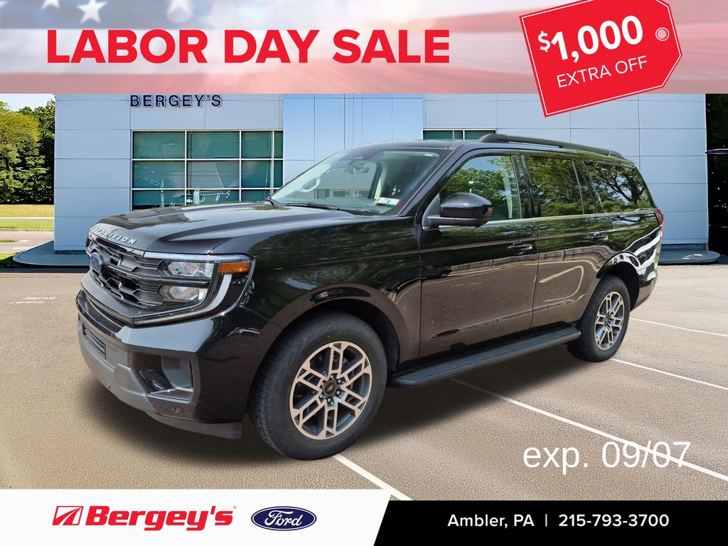 Agate Black Metallic 2026 Ford Expedition SUV / Crossover Four-Wheel Drive Automatic