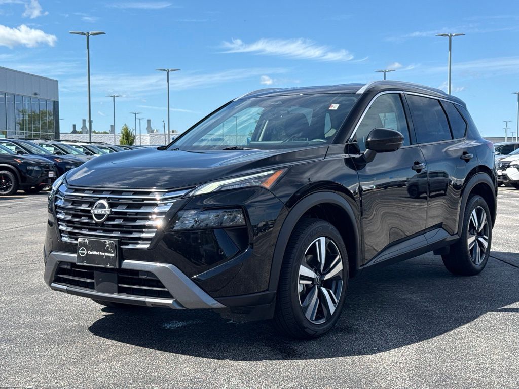 Super Black 2026 Nissan Rogue SUV / Crossover All-Wheel Drive Continuously Variable Transmission