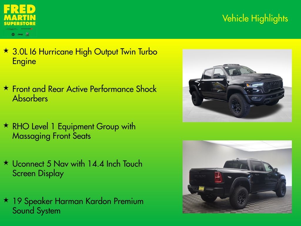 new 2026 Ram 1500 car, priced at $86,959