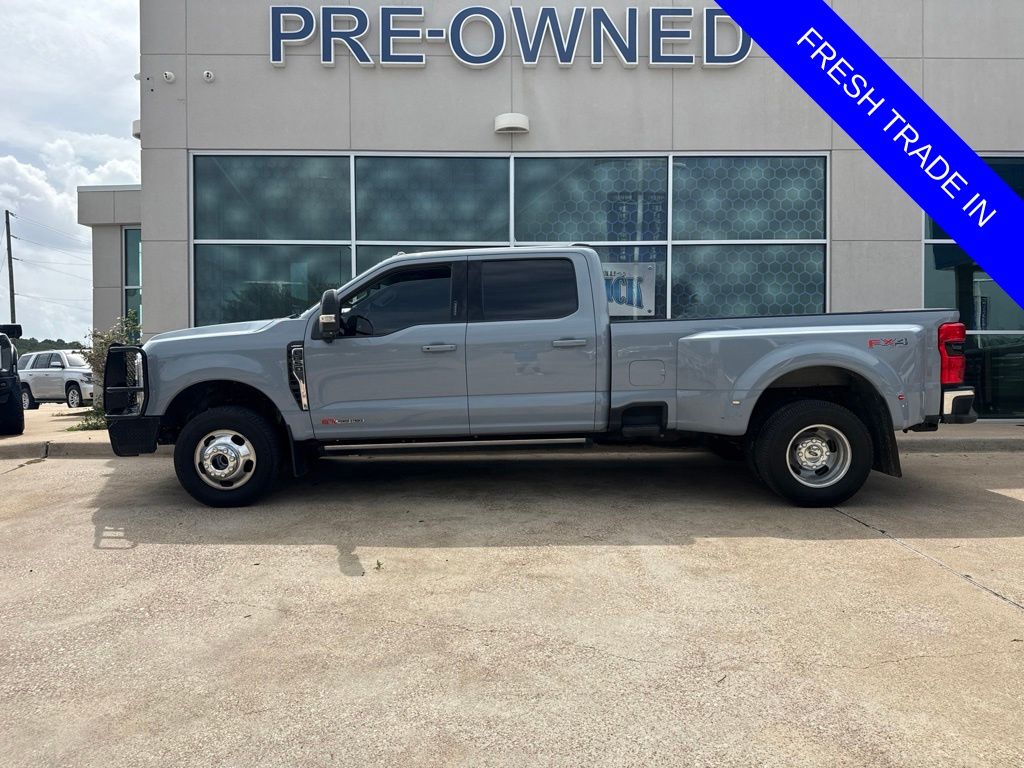 Gray Metallic 2024 Ford F-350 Super Duty Pickup Truck Four-Wheel Drive Automatic