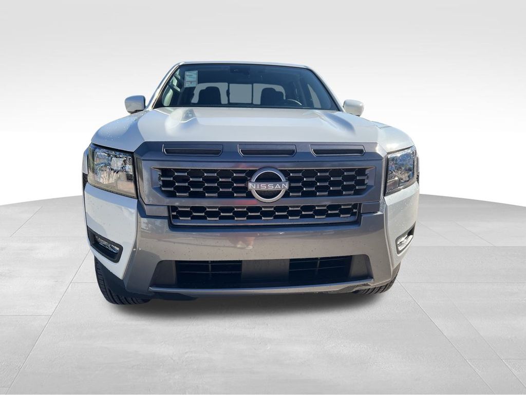 2025 Glacier White Nissan Frontier SV RWD Truck