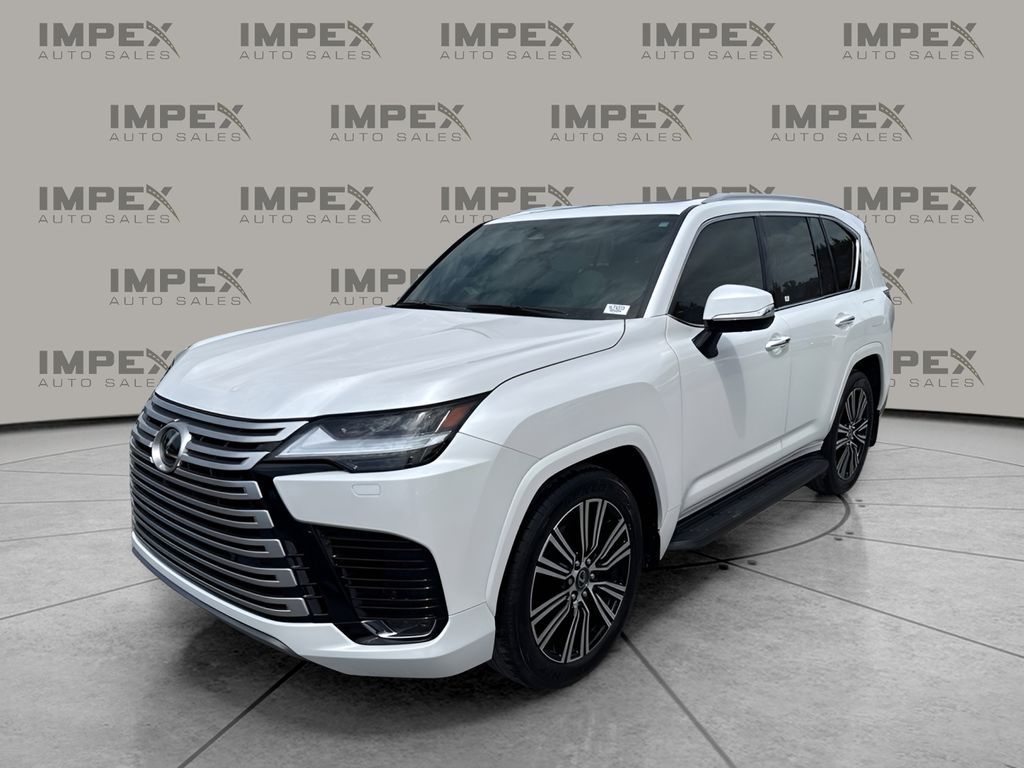 White Pearl 2025 Lexus LX 600 Luxury AWD SUV / Crossover All-Wheel Drive Automatic