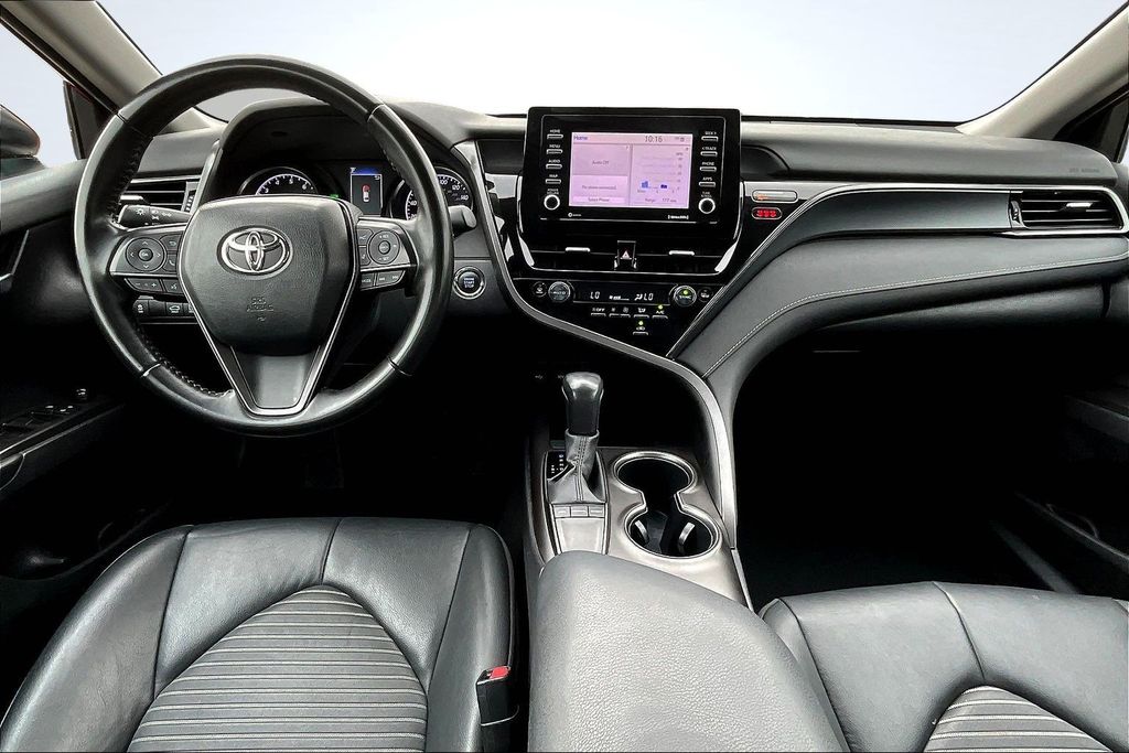 2023 Toyota Camry SE Red at Don McGill Toyota