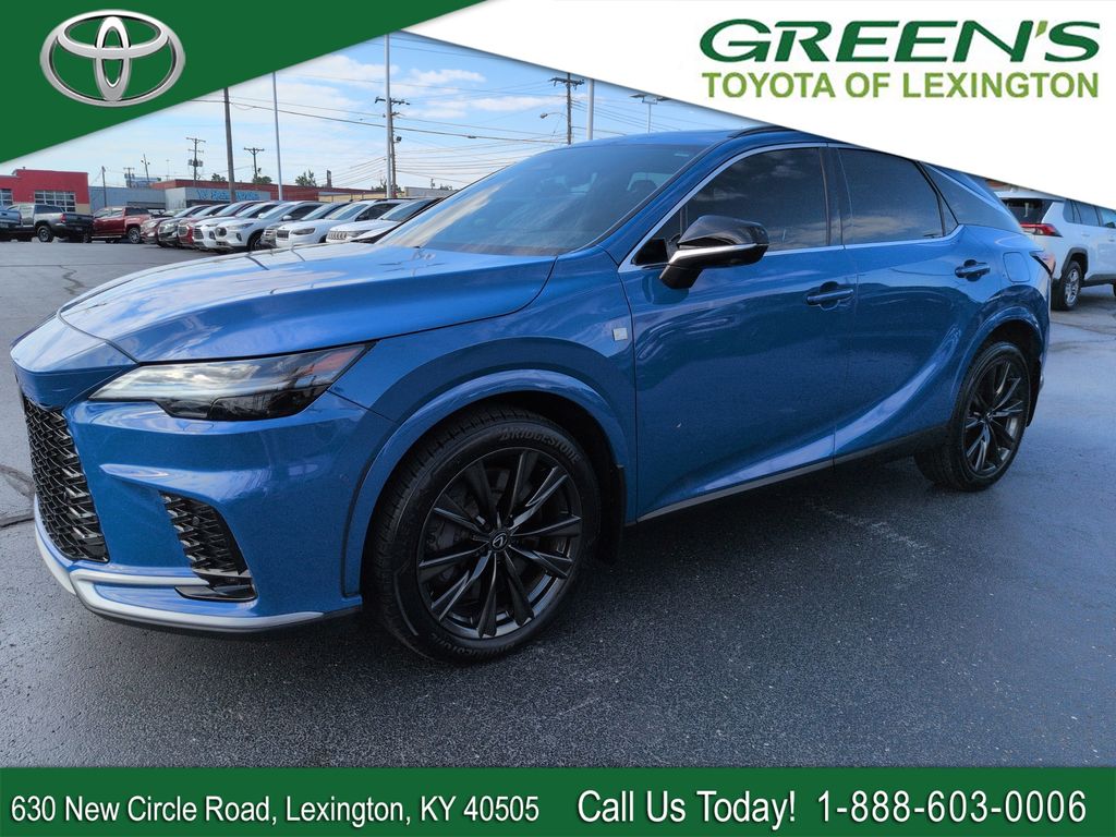 Grecian Water 2024 Lexus RX SUV / Crossover All-Wheel Drive 8-Speed Automatic