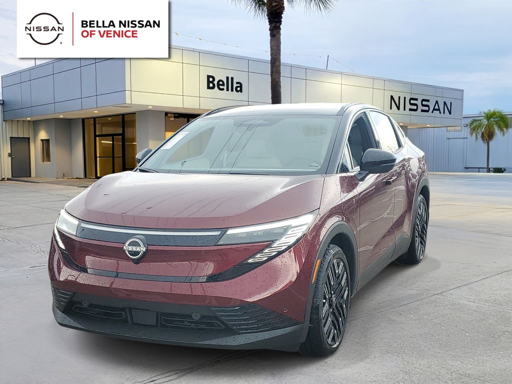 Coulis Red Metallic/Black 2026 Nissan LEAF SUV / Crossover Front-Wheel Drive Automatic