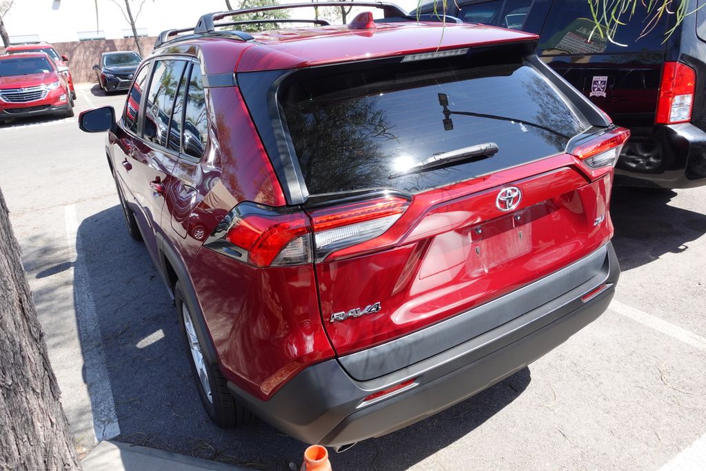 Red (Ruby Flare Pearl) 2020 Toyota RAV4 SUV / Crossover Front-Wheel Drive 8-Speed Automatic