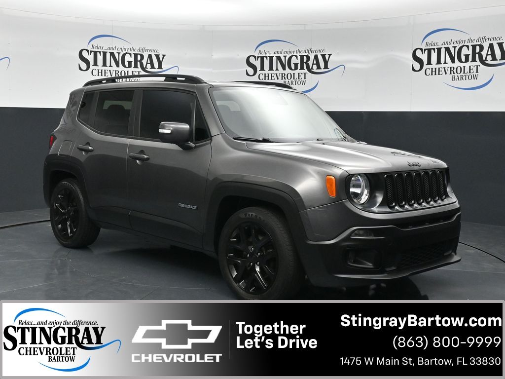 Gray (Granite Crystal Metallic Clearcoat) 2017 Jeep Renegade Altitude SUV / Crossover Front-Wheel Drive 9-Speed Automatic