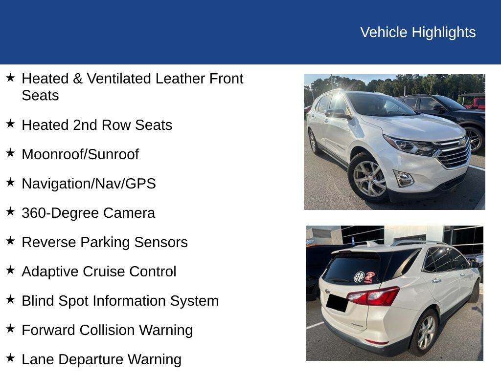 2020 Chevrolet Equinox FWD Premier 1.5L Turbo