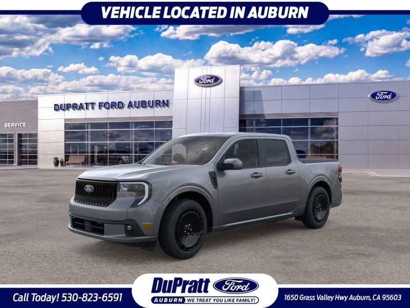 Gray Metallic 2025 Ford Maverick Pickup Truck All-Wheel Drive 7-Speed Automatic