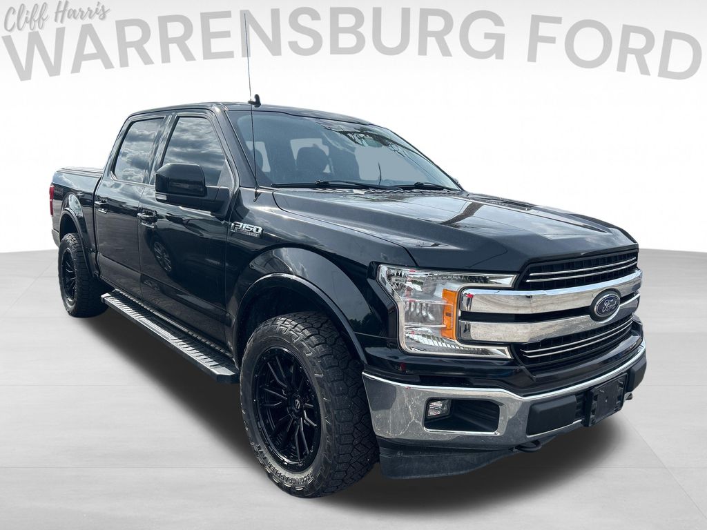 Agate Black Metallic 2020 Ford F-150 Pickup Truck Four-Wheel Drive Automatic