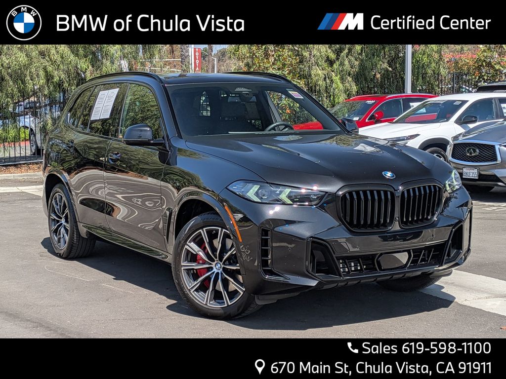 Black Sapphire Metallic 2024 BMW X5 SUV / Crossover Rear-Wheel Drive 8-Speed Automatic