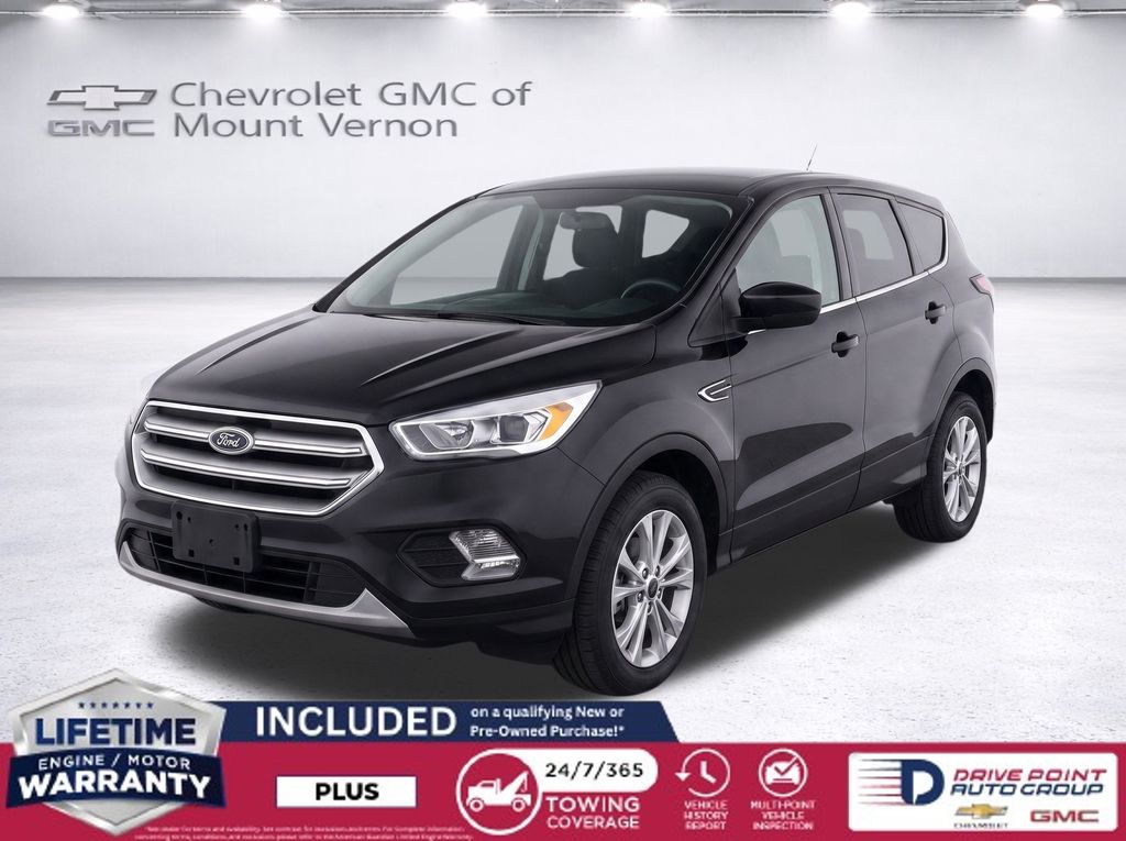 Shadow Black 2017 Ford Escape SUV / Crossover All-Wheel Drive 6-Speed Automatic
