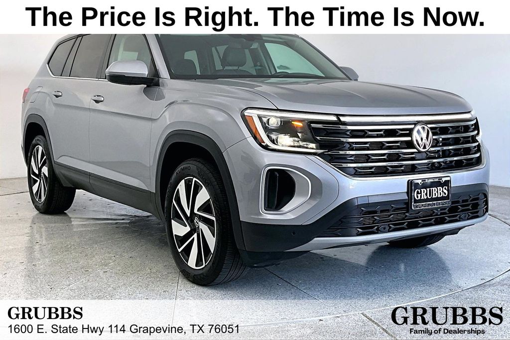 Silver Mist Metallic 2025 Volkswagen Atlas SUV / Crossover Front-Wheel Drive 8-Speed Automatic