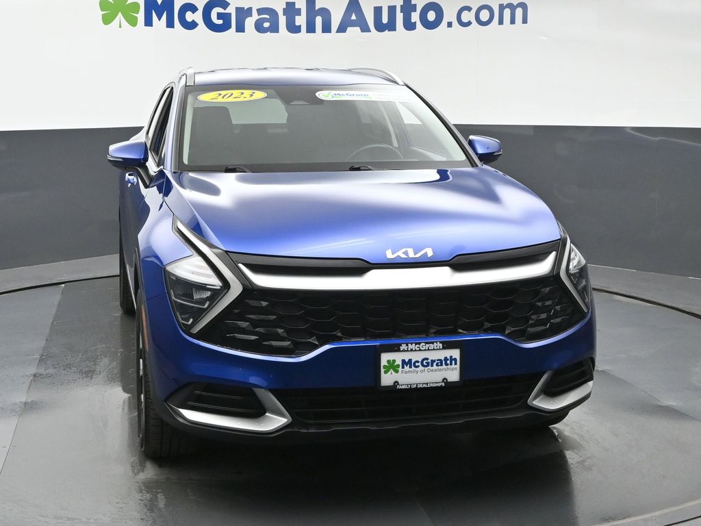 Certified Used 2023 Blue Kia EX image 4