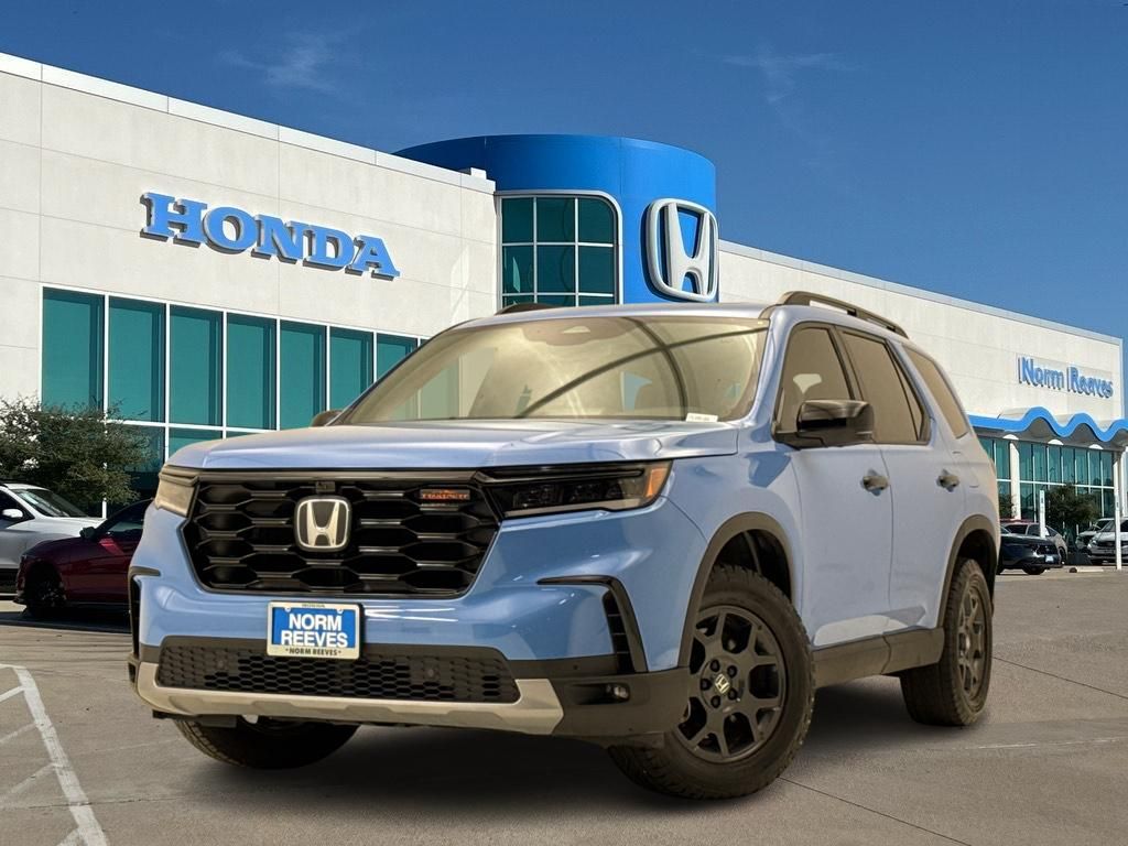 Diffused Sky Pearl 2025 Honda Pilot SUV / Crossover All-Wheel Drive Automatic