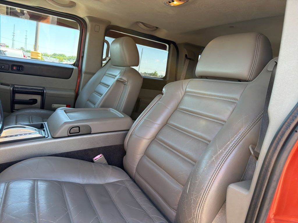 2004 Sunset Orange Metallic HUMMER H2 Base 4X4 SUV
