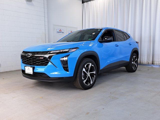 Fountain Blue 2024 Chevrolet Trax RS with 1RS FWD SUV / Crossover Front-Wheel Drive 6-Speed Automatic