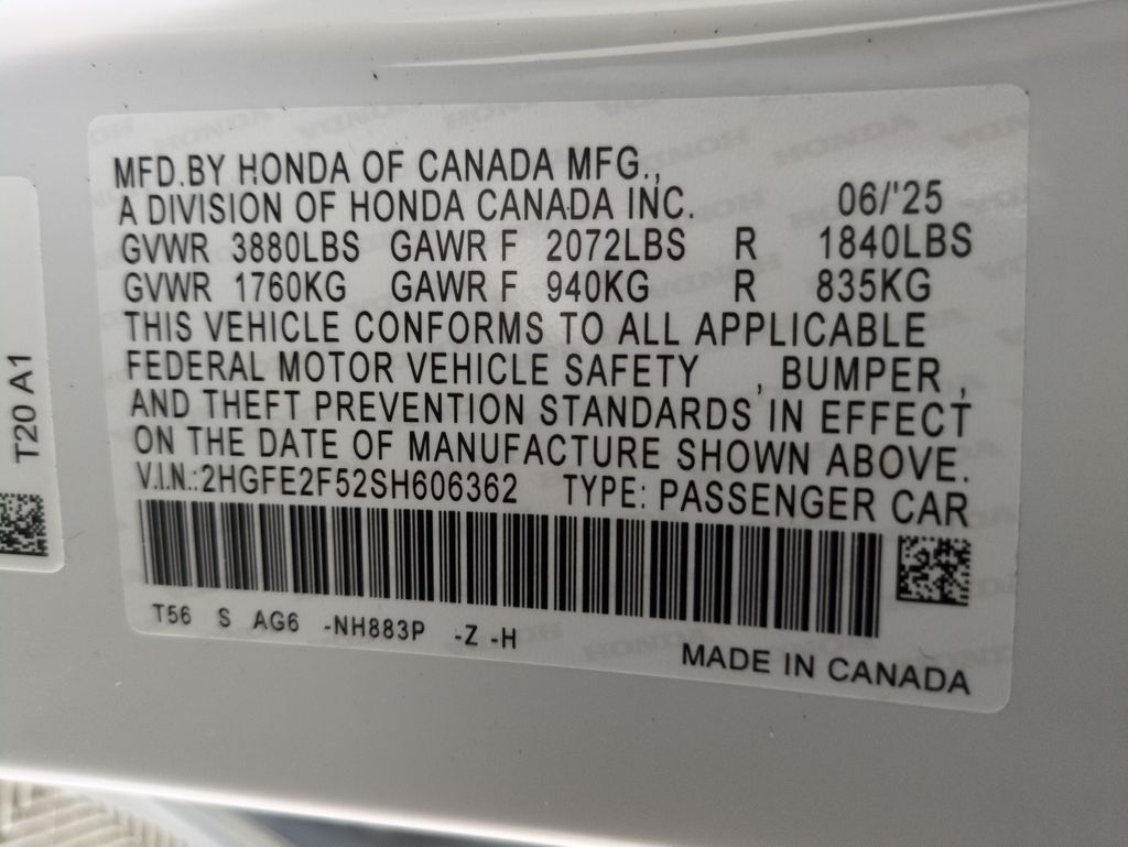 New 2025 Honda Civic For Sale in Fort Wayne, IN