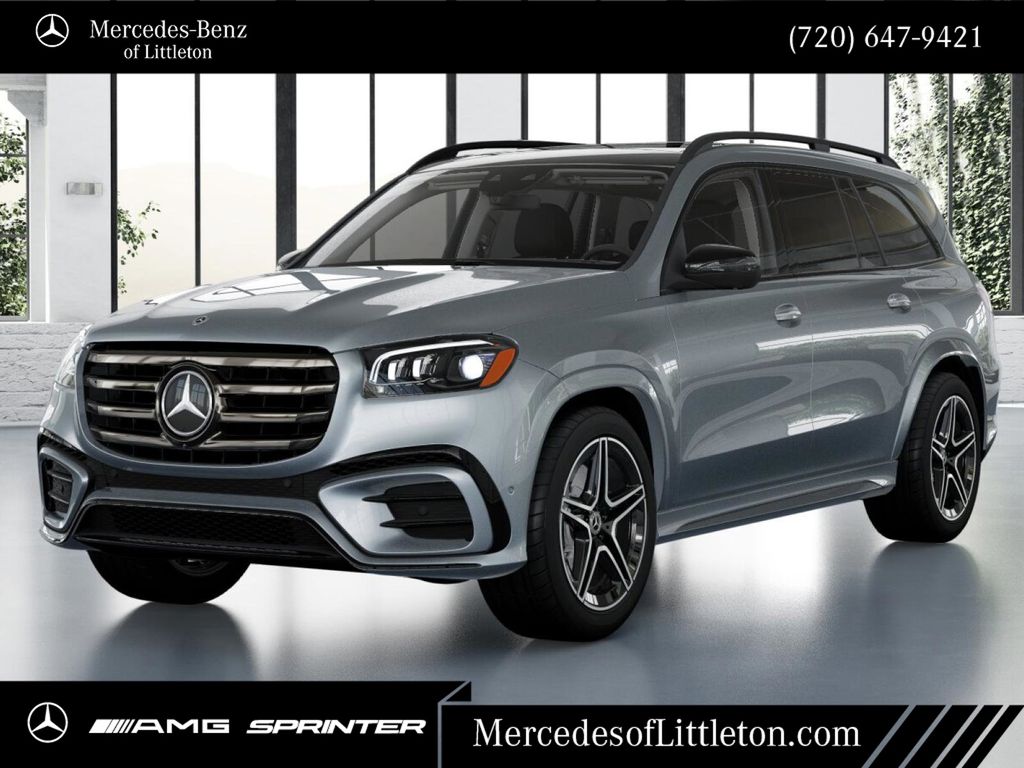 Cirrus Silver Metallic 2026 Mercedes-Benz GLS 450 4MATIC SUV / Crossover All-Wheel Drive 9-Speed Automatic