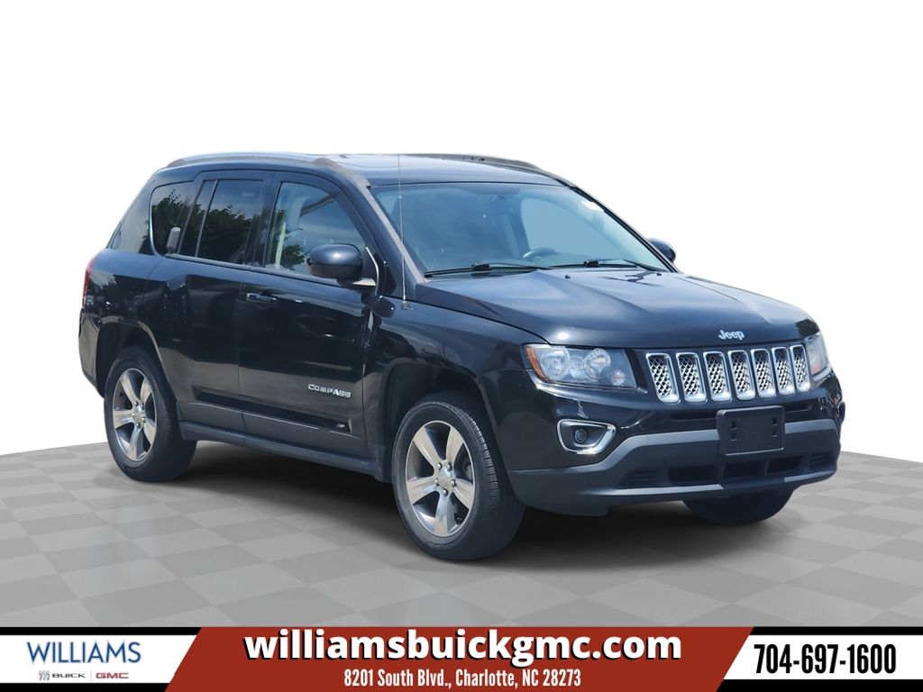 Black Clearcoat 2016 Jeep Compass SUV / Crossover Four-Wheel Drive 6-Speed Automatic