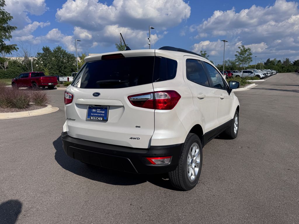 Certified Used 2018 White Platinum Clearcoat Metallic Ford SE image 8