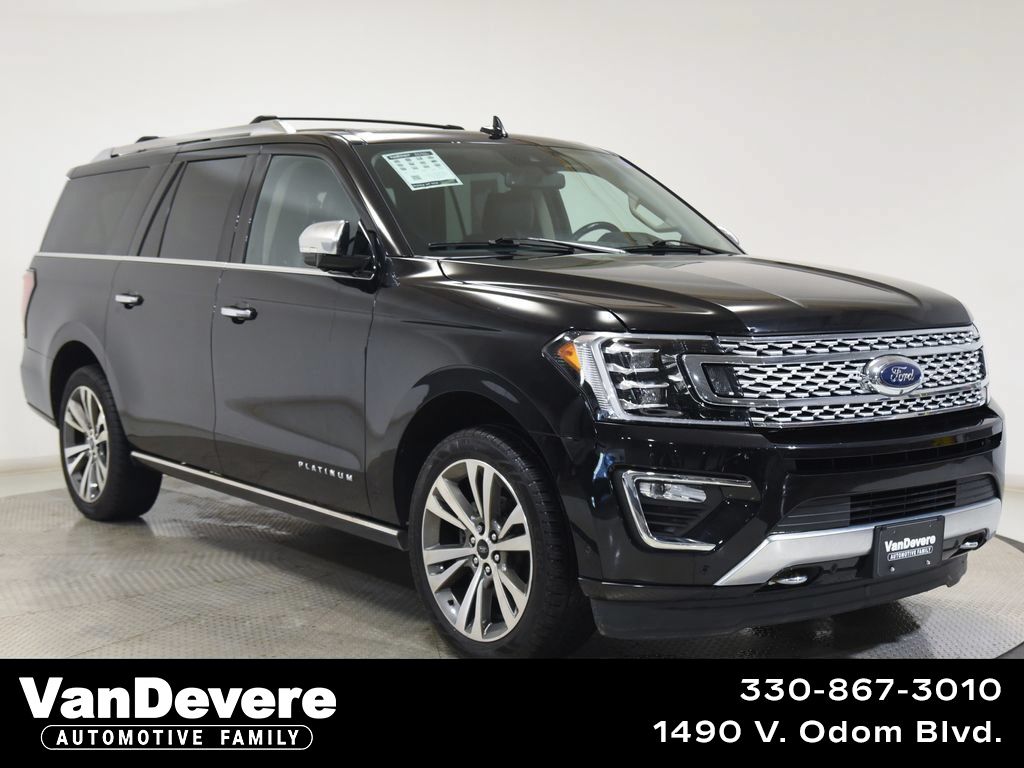 Agate Black Metallic 2021 Ford Expedition SUV / Crossover Four-Wheel Drive Automatic
