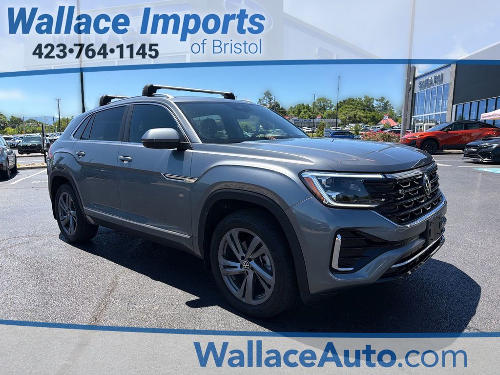 Platinum Gray Metallic 2024 Volkswagen Atlas Cross Sport SUV / Crossover All-Wheel Drive 8-Speed Automatic