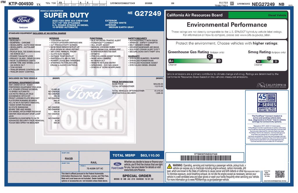 Certified Used 2022 White Ford XLT image 5