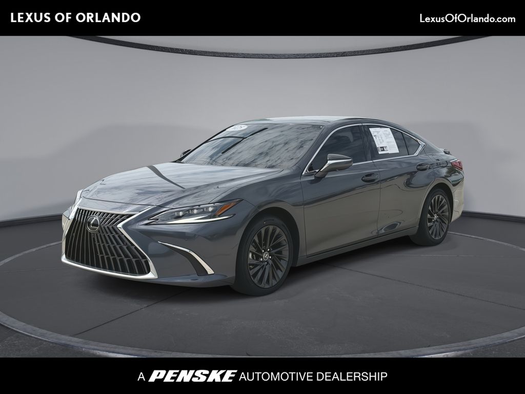 Gray 2025 Lexus ES Sedan Front-Wheel Drive 8-Speed Automatic