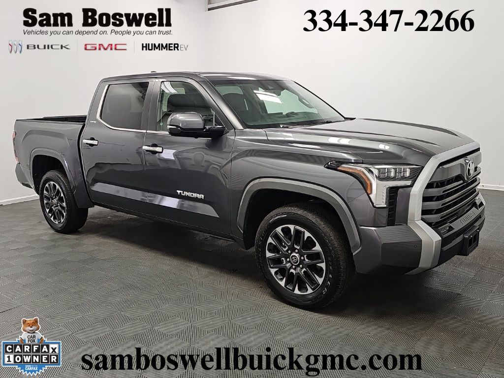 Magnetic Gray Metallic 2024 Toyota Tundra Pickup Truck Four-Wheel Drive Automatic