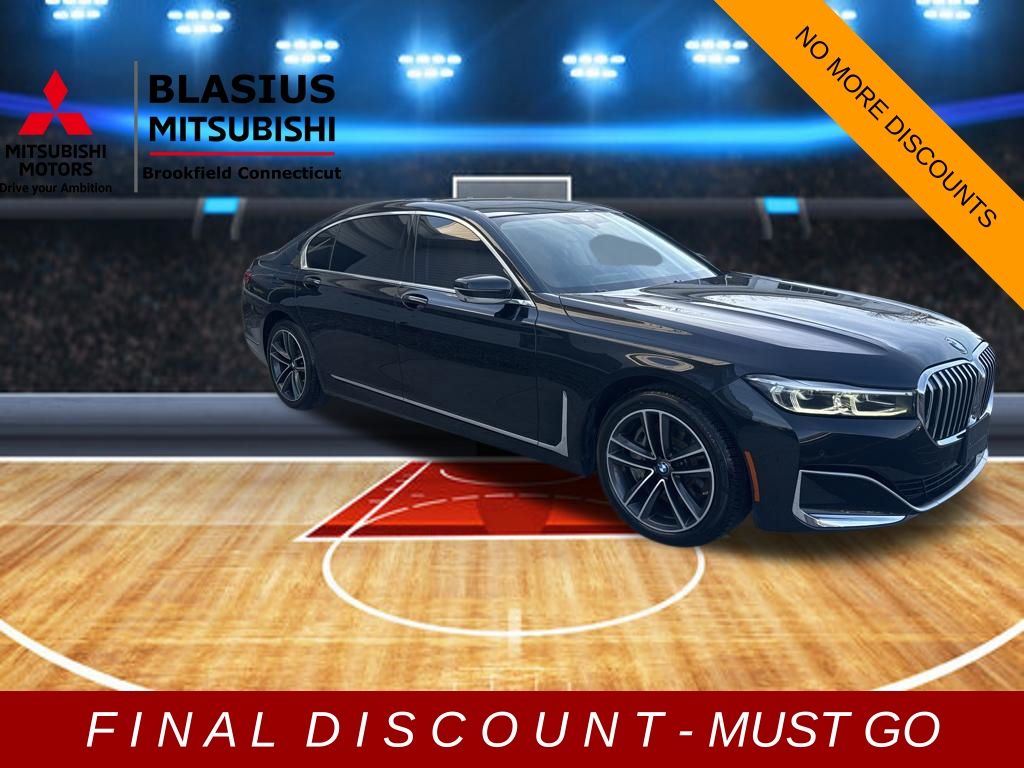 Black Sapphire Metallic 2021 BMW 7 Series 750i xDrive AWD Sedan All-Wheel Drive 8-Speed Automatic