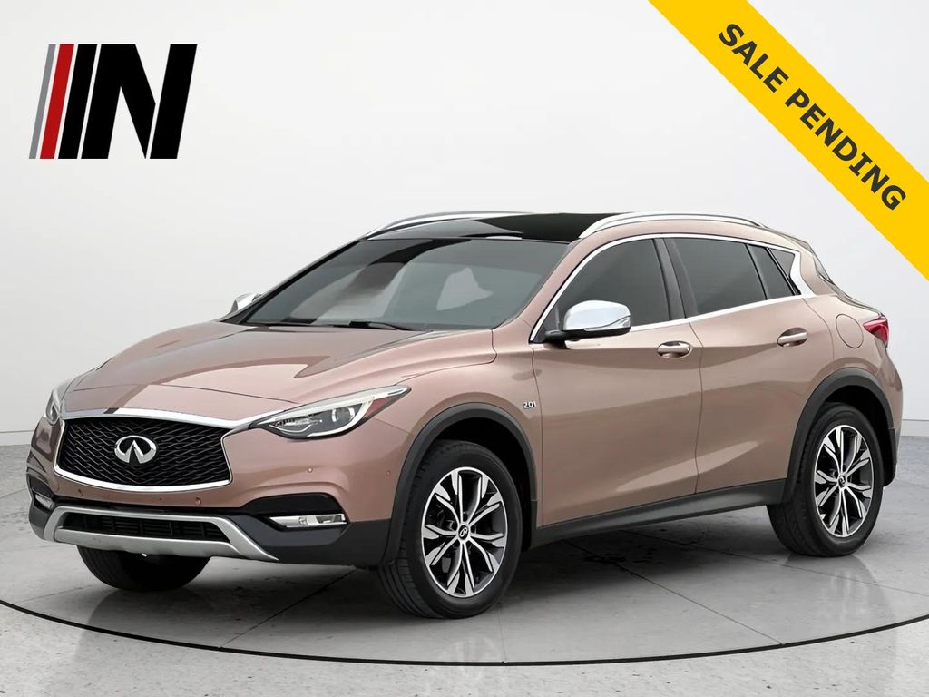 Red (Liquid Copper) 2017 INFINITI QX30 Premium AWD SUV / Crossover All-Wheel Drive 7-Speed Automatic